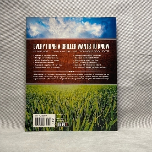 Recipes Book Jamie Purviance Weber's Way to Grill Cookbook Cooking Recipes - Picture 2 of 2